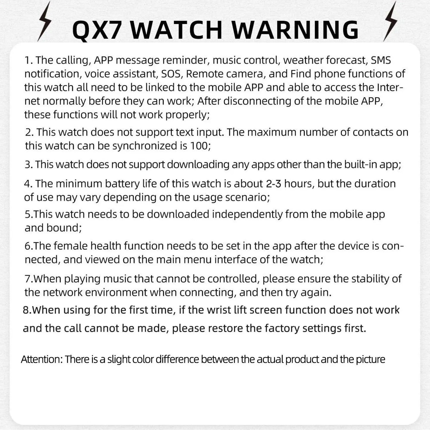 Smart Fitness Tracker Smartwatch with Bluetooth Call Function - Activity Watch for iPhone & Android, Touchscreen Health Wearable