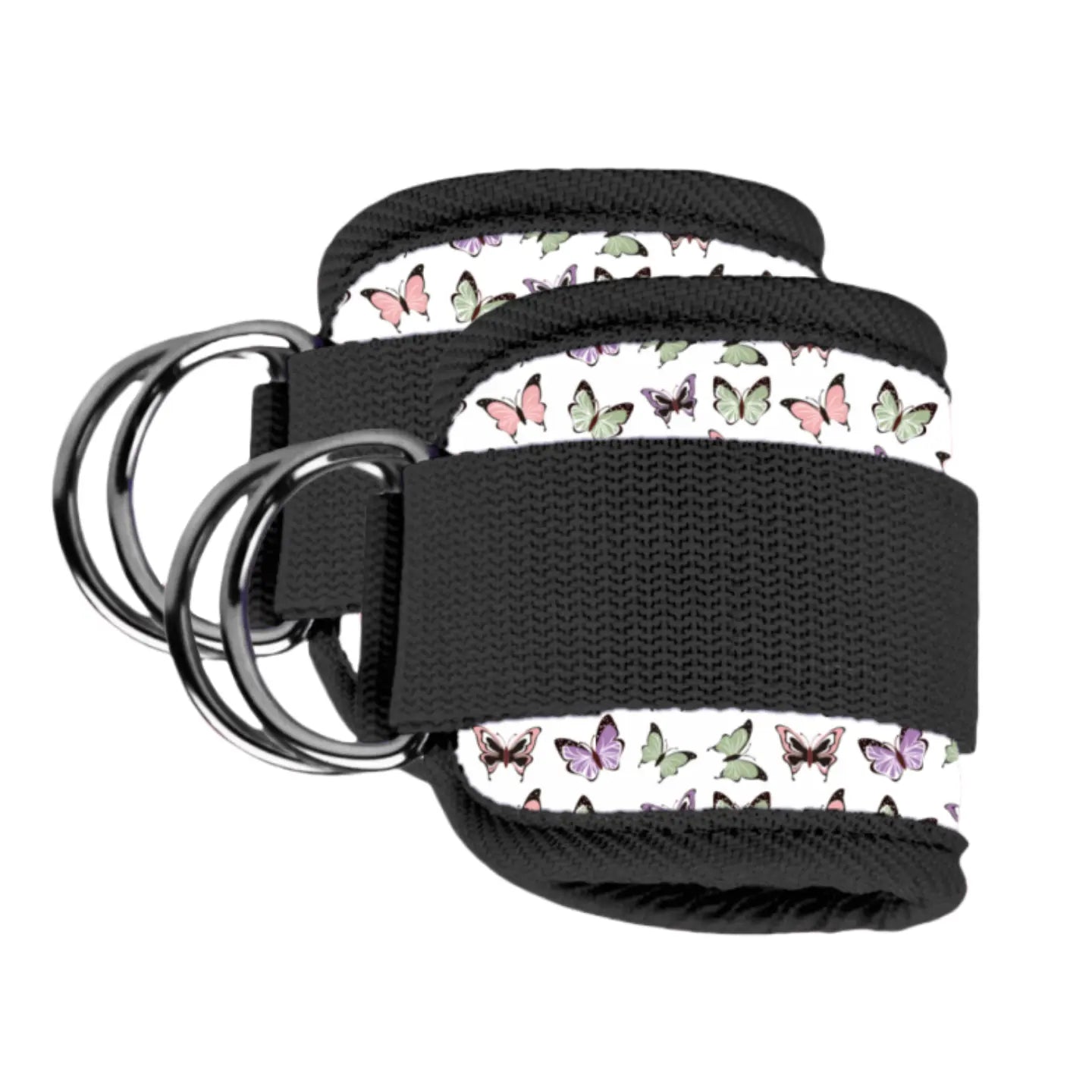 Ankle Straps with Double D-Ring for Gym Workouts Glutes Legs Strength Training Fitness Pink Black Blue Red Nylon Weight Equipment Weighted Belt Support Sports Safety Abductors