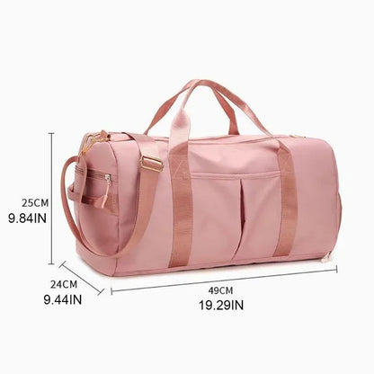 Gym Bag for Women with Shoe Compartment Durable Lightweight Yoga Large Handbags Travel Bag Bolsos De Viaje РЎСѓРјРєР° Р–РµРЅСЃРєР°СЏ Sac к°Ђл°©
