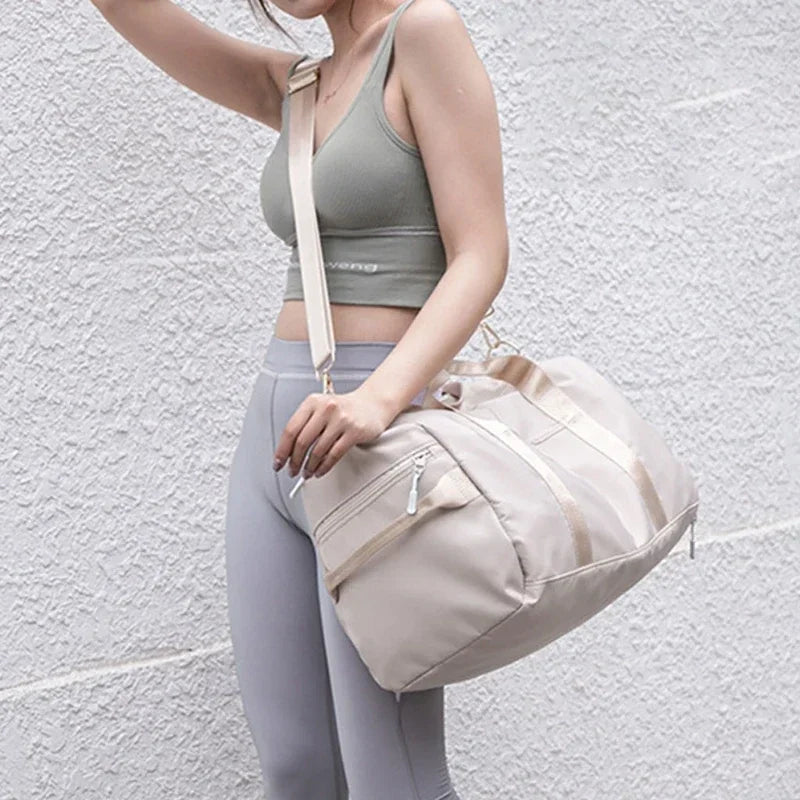 Gym Bag for Women with Shoe Compartment Durable Lightweight Yoga Large Handbags Travel Bag Bolsos De Viaje РЎСѓРјРєР° Р–РµРЅСЃРєР°СЏ Sac к°Ђл°©