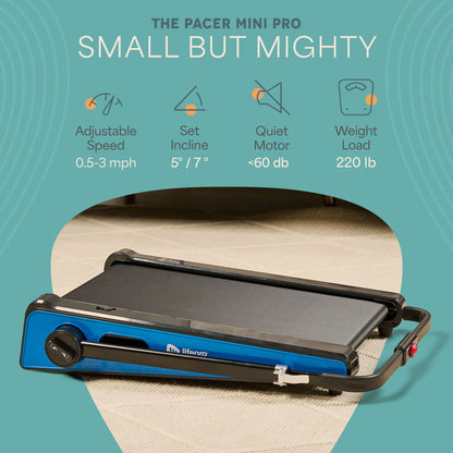 Pacermini Pro Portable Treadmill - Exercise Equipment for Home Gym Portable Treadmill