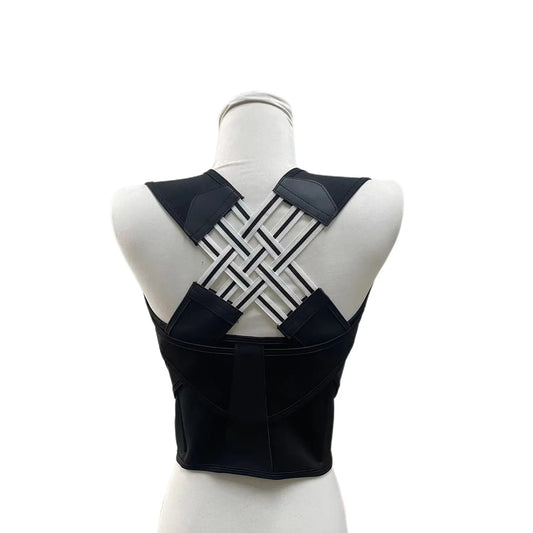 Unisex 2.0 Waist Trainer, 1 Count Posture Corrector for Men Women, Teenagers Posture Correction Belt, Back Support Posture Corrector Shoulder Straps, Perfect as a Mother'S Day Gift