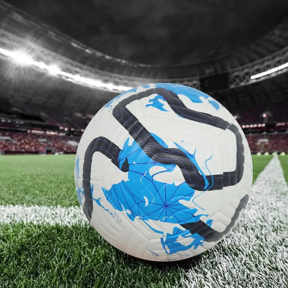 Size 5 Soccer Ball, 1/3 Counts PU Football, Football Equipment for Training & Entertainment, Football Accessories, Birthday Gifts for Boys, Men, Includes Bag, Net Bag, Pump, Needles