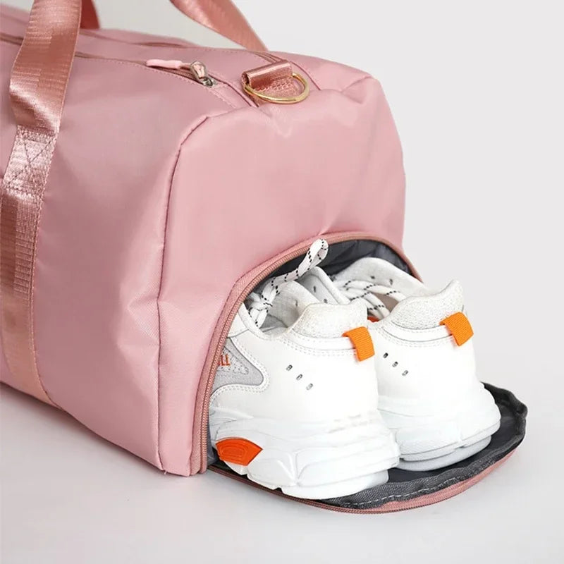 Gym Bag for Women with Shoe Compartment Durable Lightweight Yoga Large Handbags Travel Bag Bolsos De Viaje РЎСѓРјРєР° Р–РµРЅСЃРєР°СЏ Sac к°Ђл°©